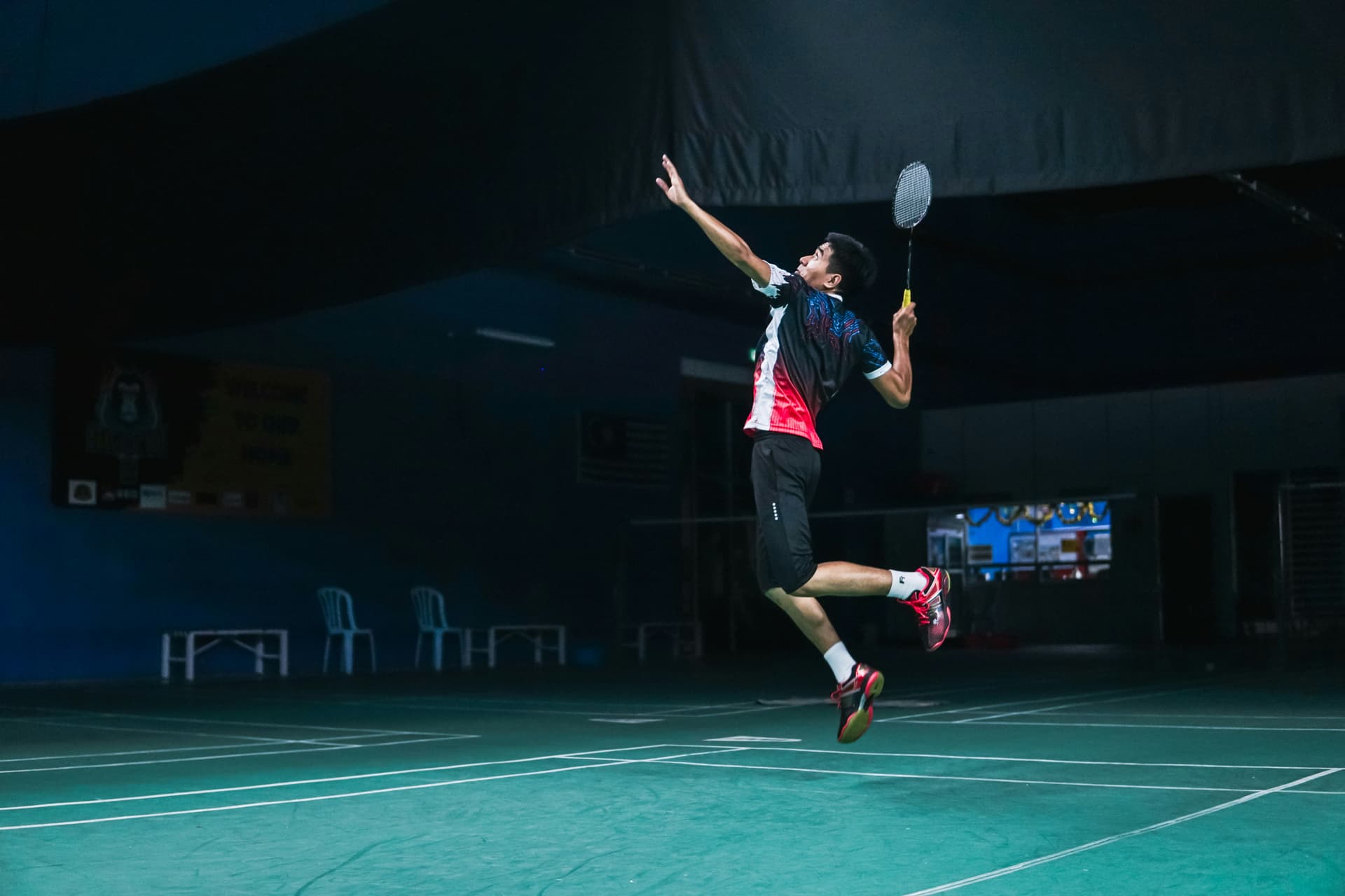 Table tennis in a group games room