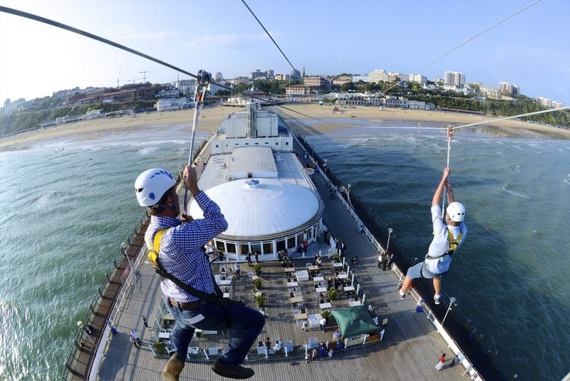 Pier Zip Line