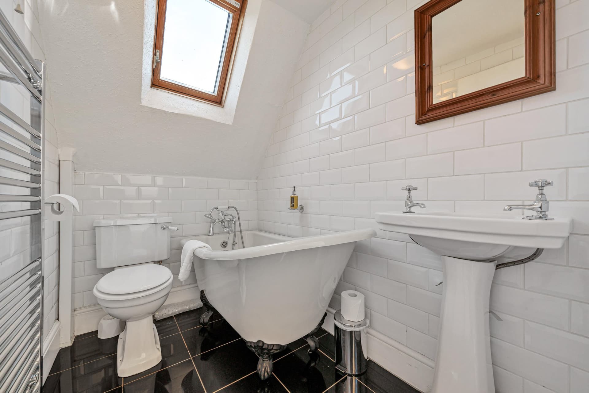 The Big White House — master bedroom, Tallentire