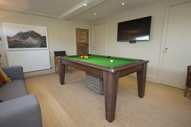 Seaside Lodge — living room, North Devon