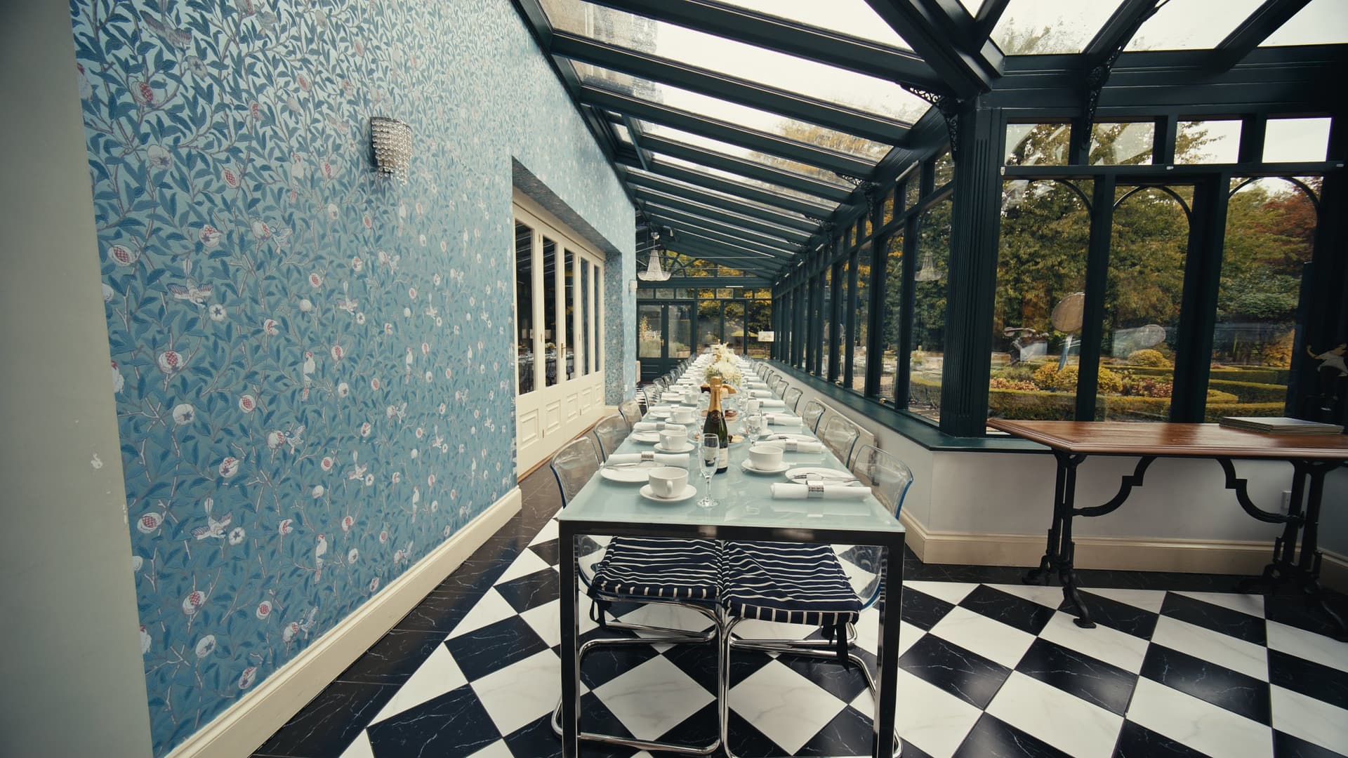 Stretton House — garden, Stretton