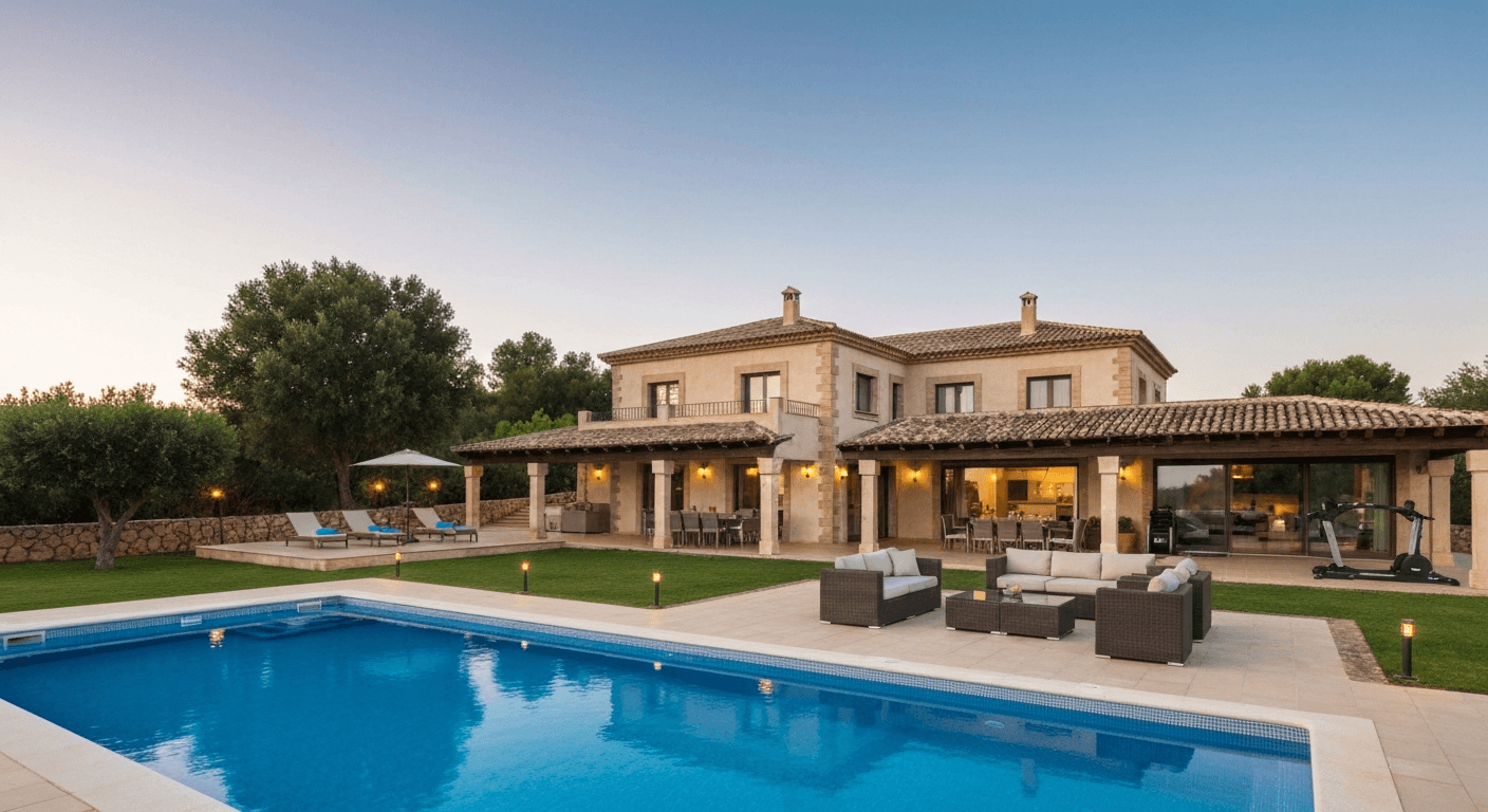 Luxury large group property confirmed booking