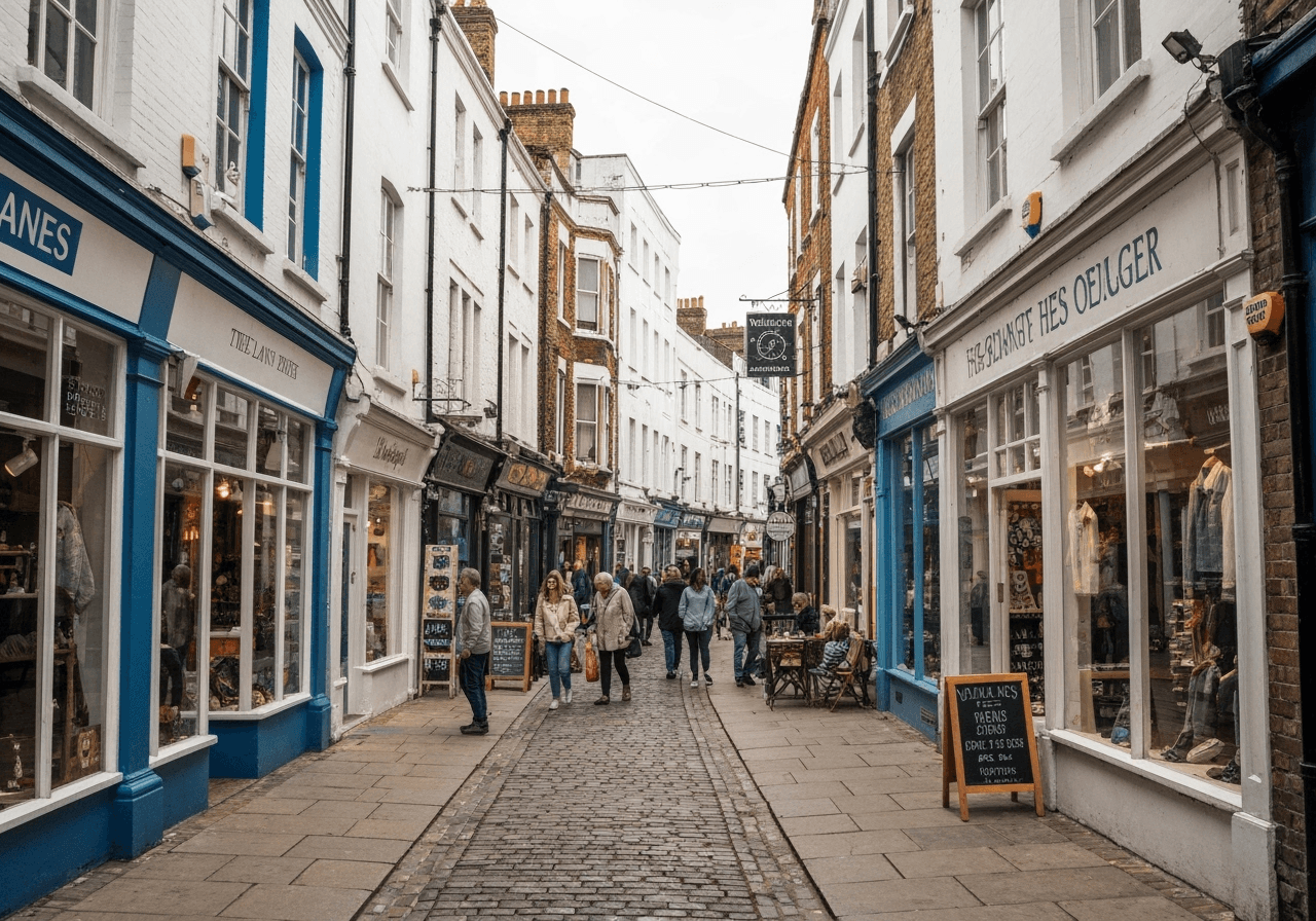 Shopping in The Lanes
