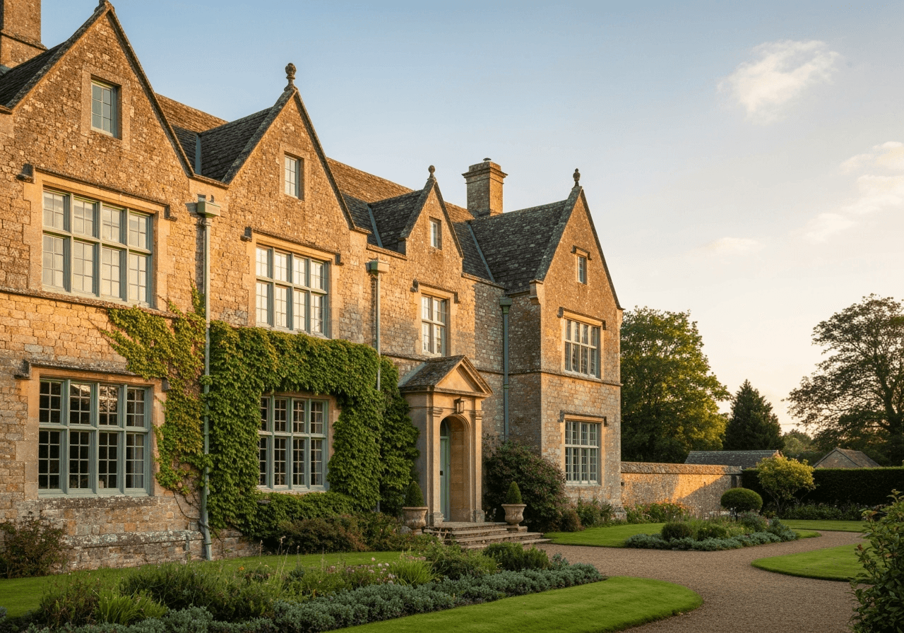 How to Book Christmas Group Accommodation in the UK – Cotswolds group accommodation guide