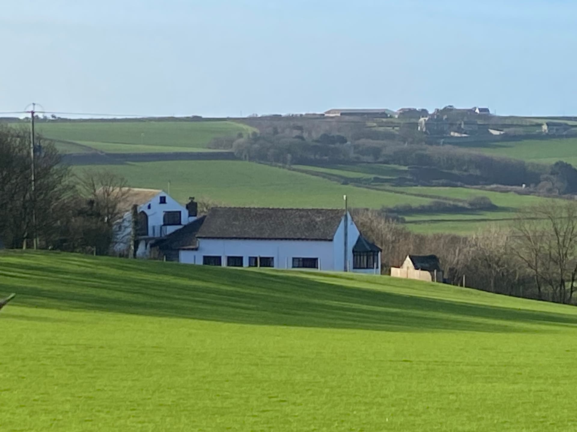 Trebrowen — Set in a valley rolling towards the sea