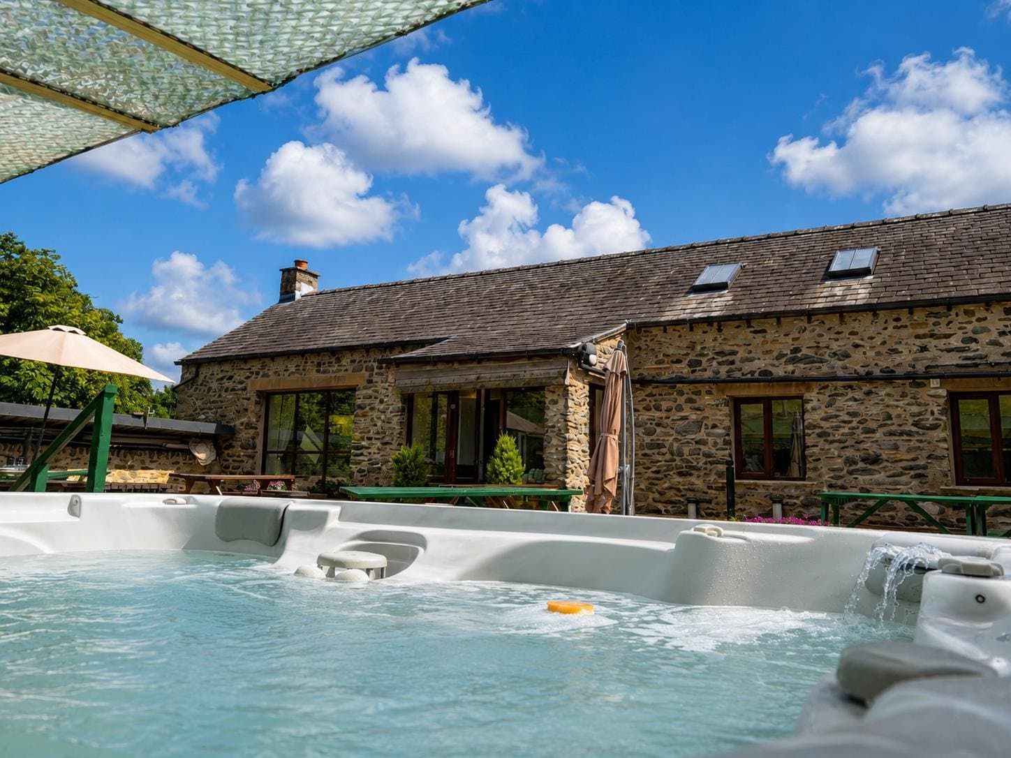 Howgills Barn — Hot Tub