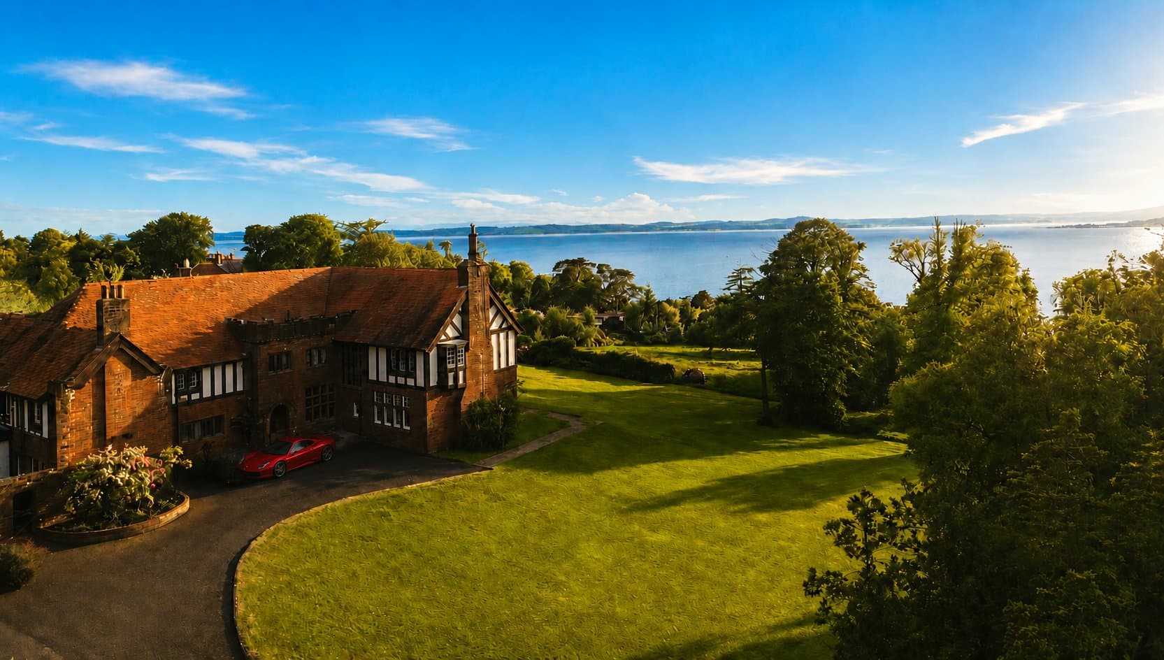 Balvonie House — Spectacular views over the Clyde