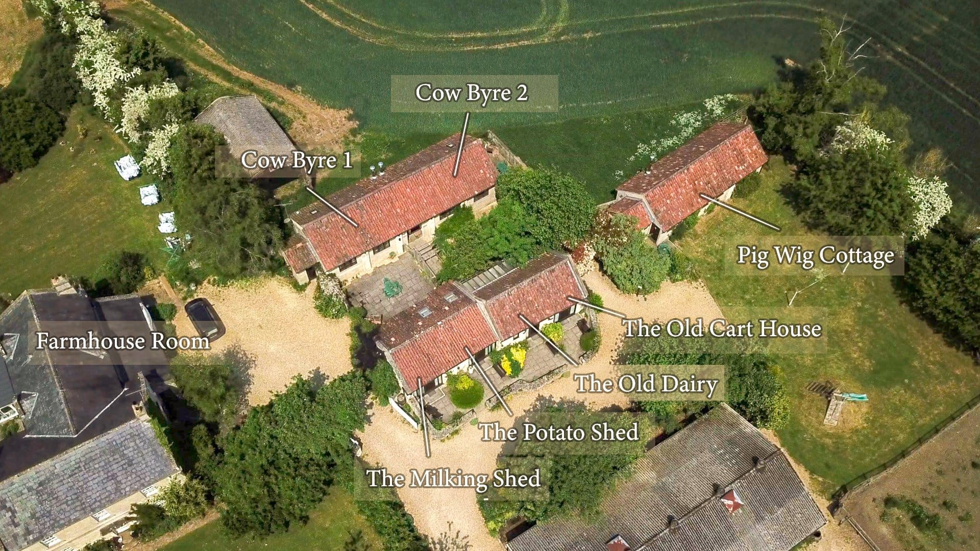 Beeches Farmhouse Country Cottages & Rooms — group accommodation in Bradford-on-Avon